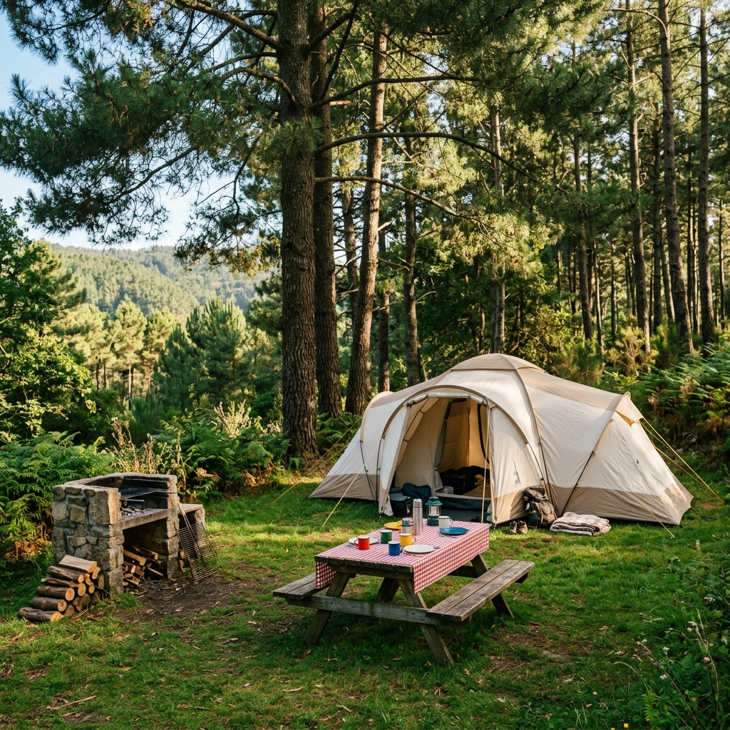 Parcelas de Campismo de Tenda